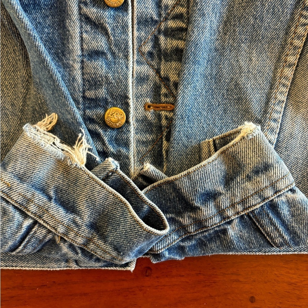 Vintage Lee Riders Jean Jacket - Picture 8 of 9